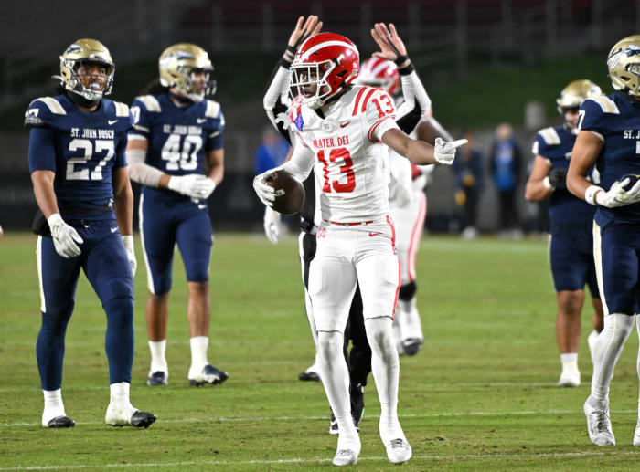 Mater Dei vs St John Bosco CIF Southern Section D1 Final November 24, 2023 Photo-Heston Quan08